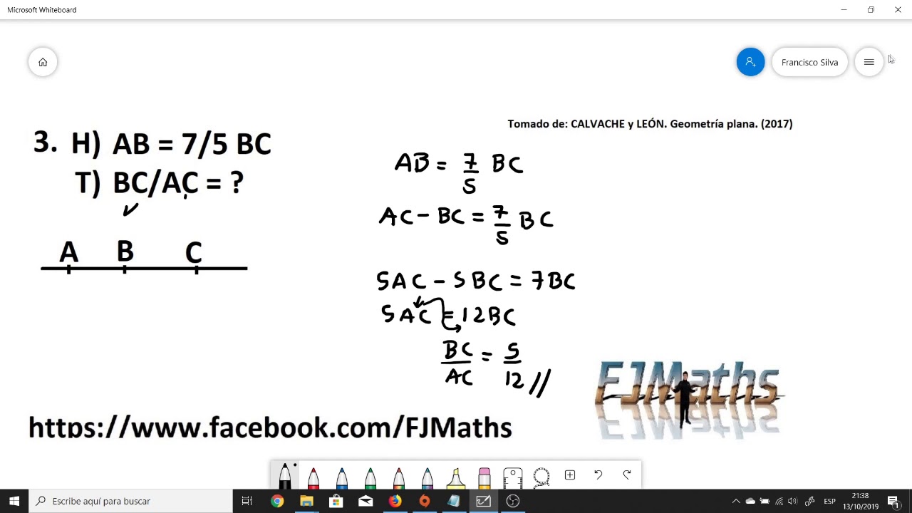 Calvache Segmentos Ejercicio 1 al 20