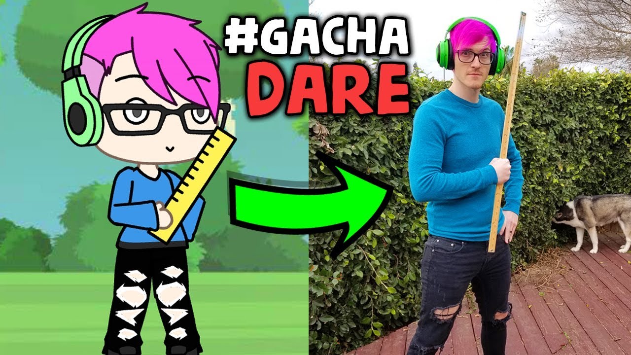 Выполнение заданий Gacha Life в реальной жизни! (СТЫДНО)