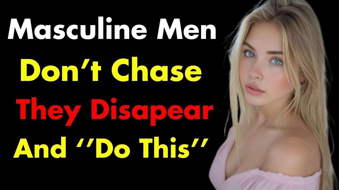 Masculine Men Don?t Chase. They Disappear _ SADIA KHAN _ Relationship Coach