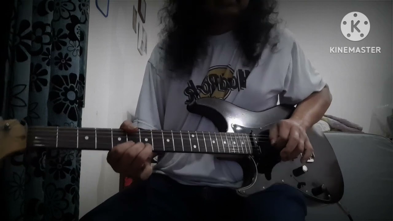 dinamik  delima rindu full guitar cover solo