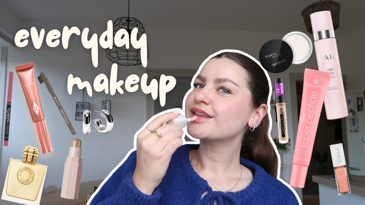 10 min GRWM: Alltagsmakeup, Schmuck & Parfum