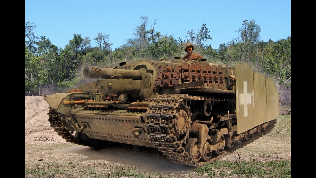 Hungarian 40/43M 'Zrinyi' II 105mm Assault Gun 