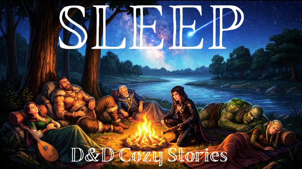 Sleep to Soothing D&D tale from Forgotten Realm | Ambient Sound and Calm | D&D Lore To Sleep To