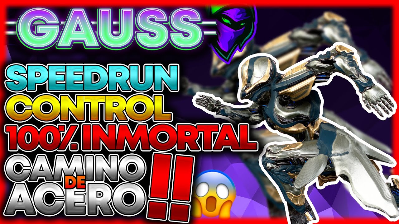 😱Guía y Build Gauss 100% INMORTAL y CONTROL en Camino de Acero❗ (100% reducción de daño) [2022]