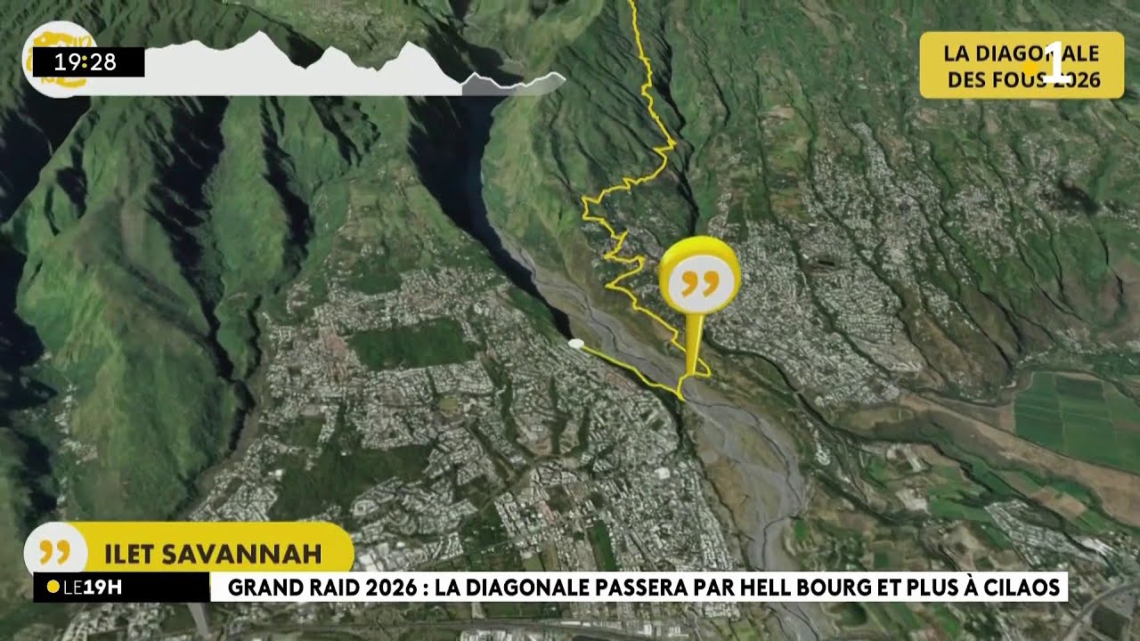Grand Raid 2026 : découvrez le nouveau tracé de la Diagonale des Fous