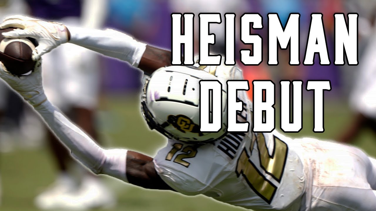 Travis Hunter HEISMAN Debut Highlights vs TCU