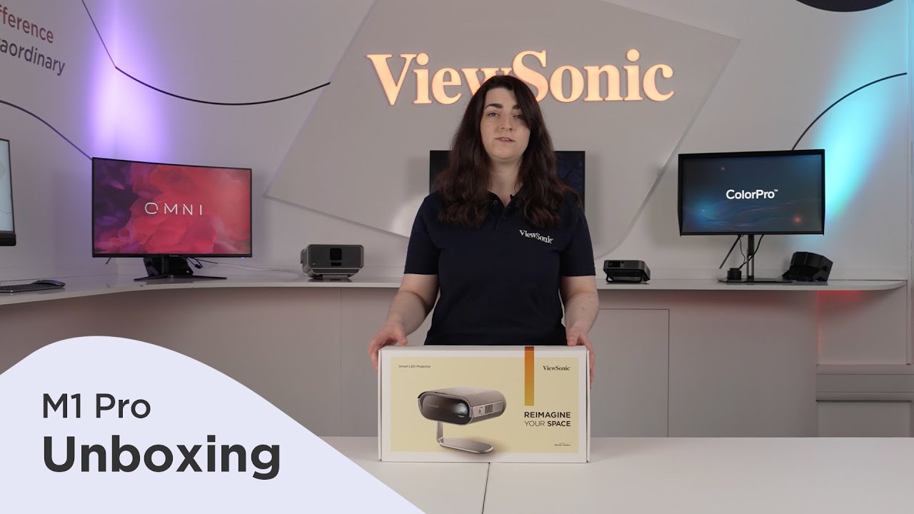 ViewSonic M1 Pro Portable LED Projector | Official Unboxing