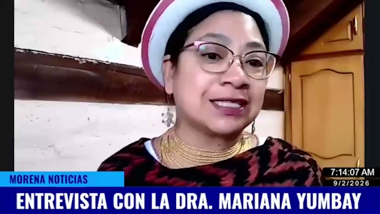 Dra. Mariana Yumbay - Legisladora por Pachakutik Lista 18