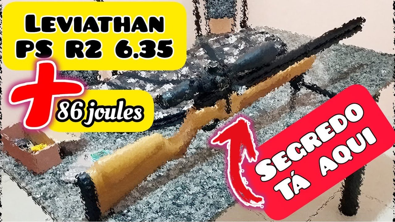 MAIOR segredo da Leviathan/Avanger PS R2 6.35 Tá embaixo da coronha