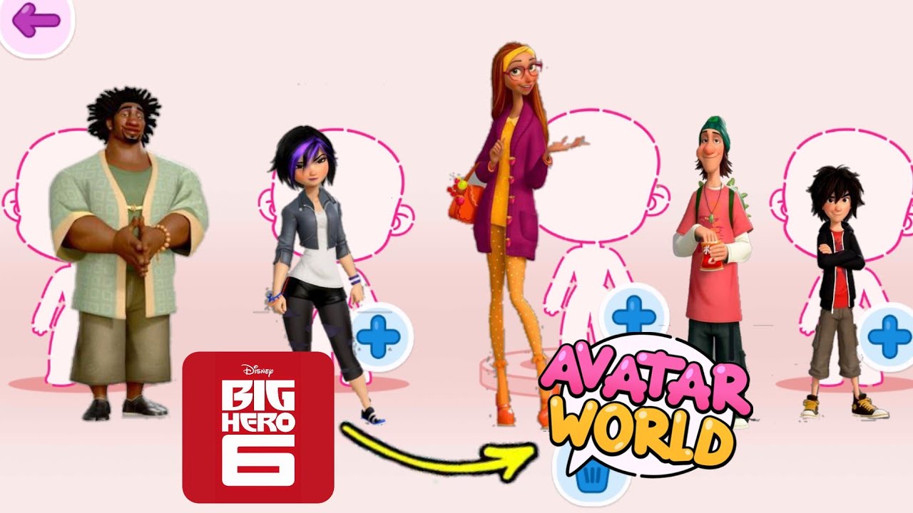 MAKING CHARACTER DISNEY BIG HERO 6 IN AVATAR WORLD