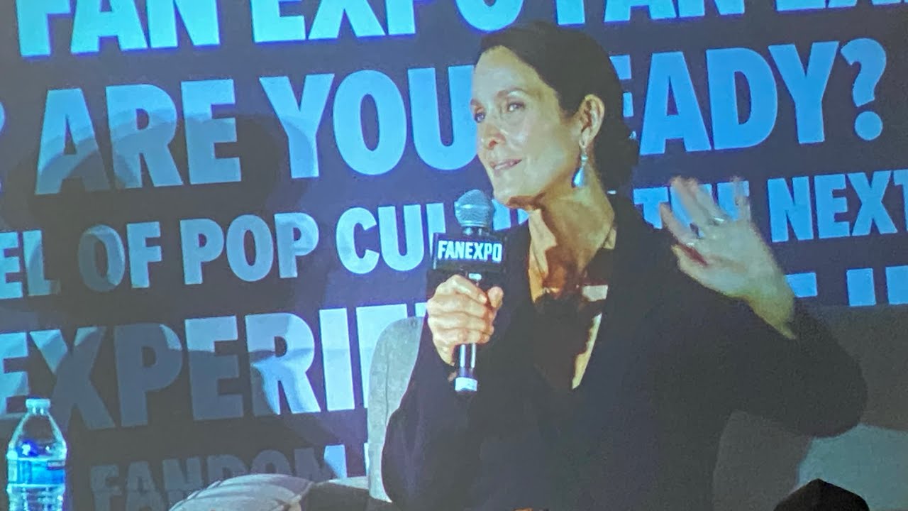 Dallas Fan Expo 2023 - Carrie-Anne Moss Panel