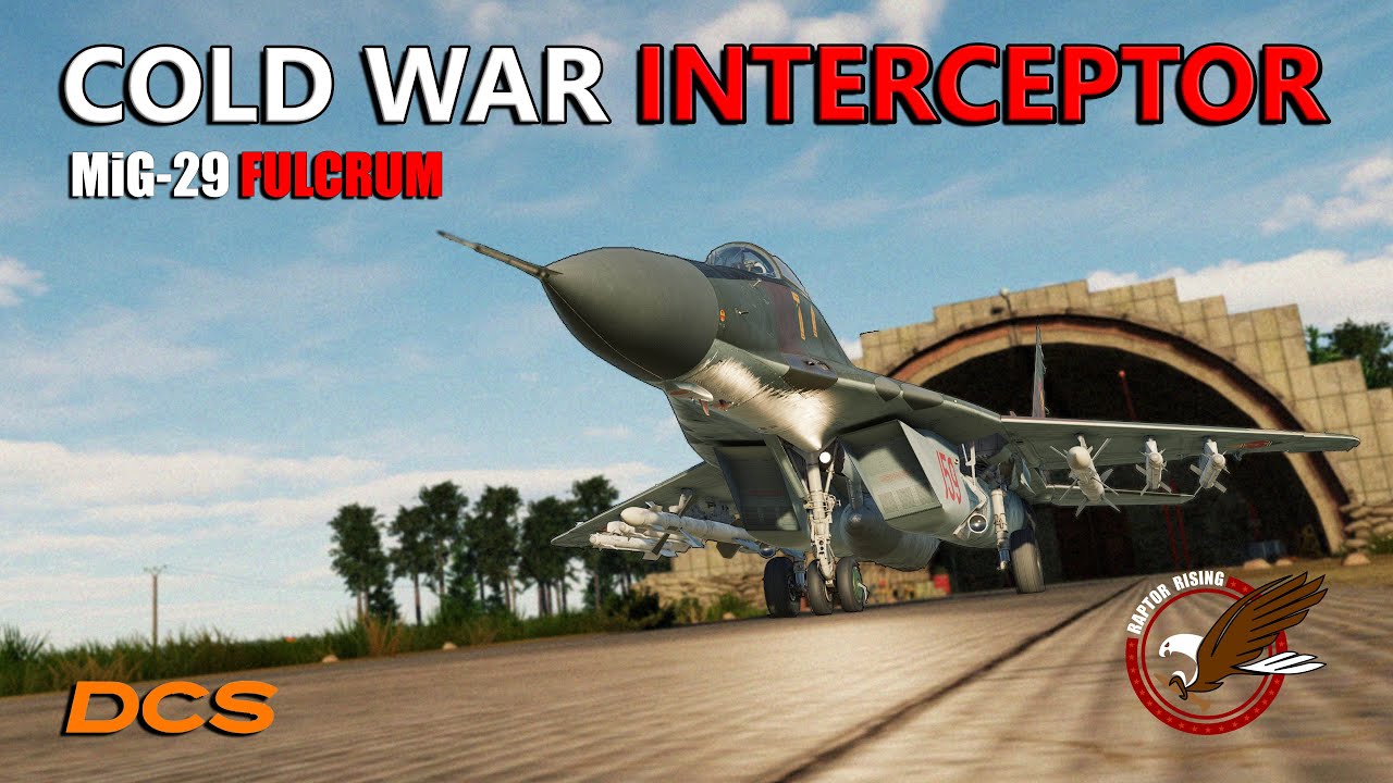 МиГ-29 Fulcrum — перехваты времён холодной войны в Германии! || 4K 60 кадров в секунду — Pimax Cr...