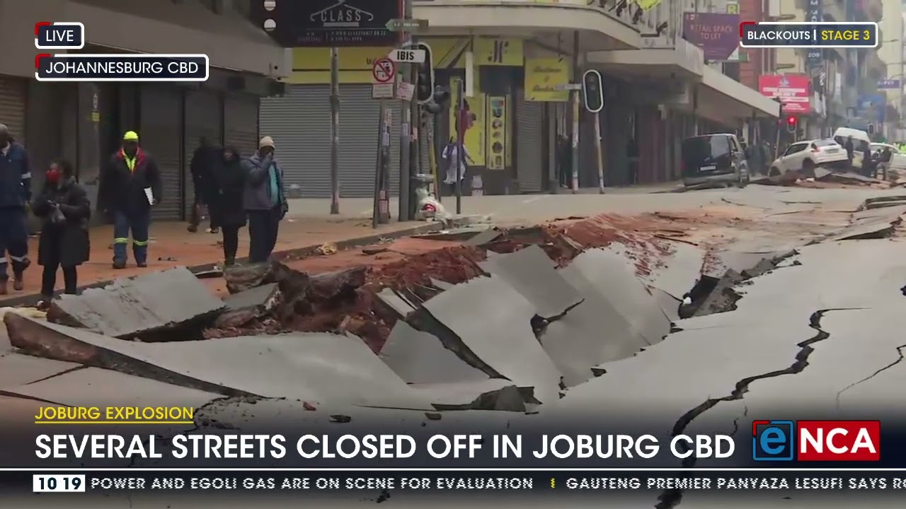 Joburg Incident | Roads damaged, many injuries reported