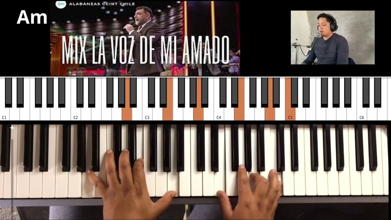 La voz de mi Amado - Piano Tutorial Completo - CCINT 🎹🔥