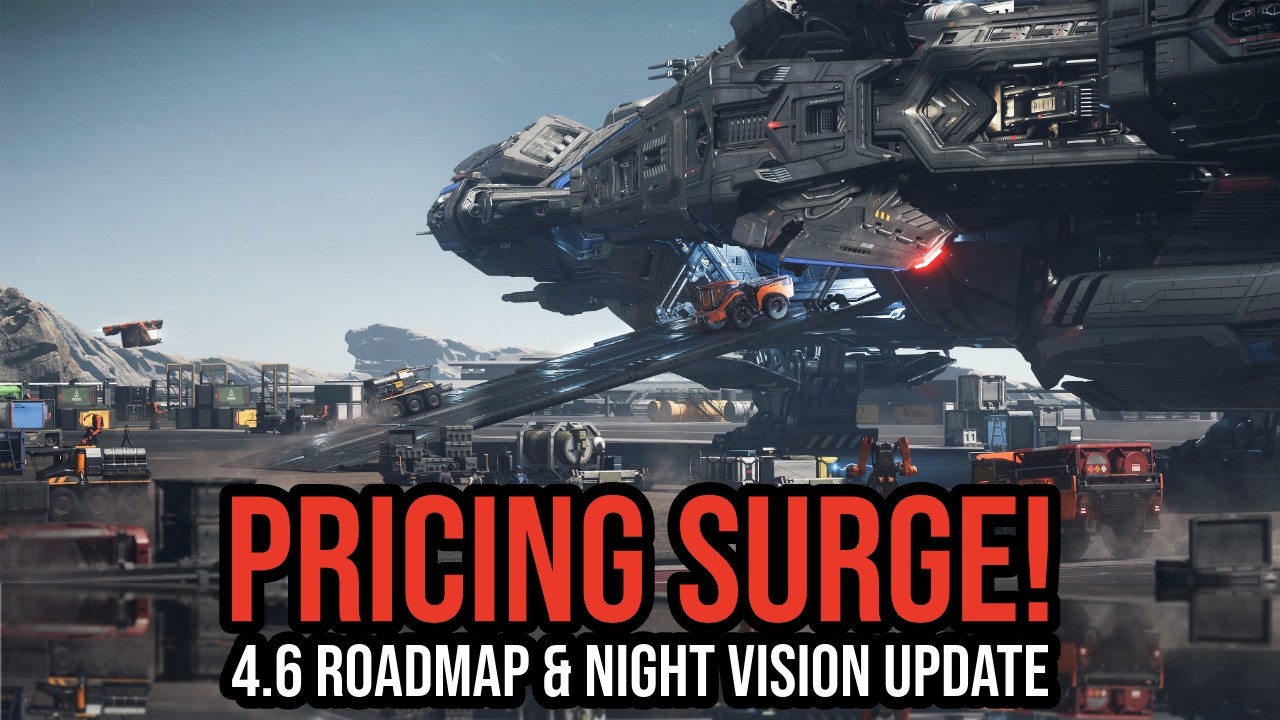 Star Citizen PRICING SURGE, 4.6 Roadmap & Night Vision Update!