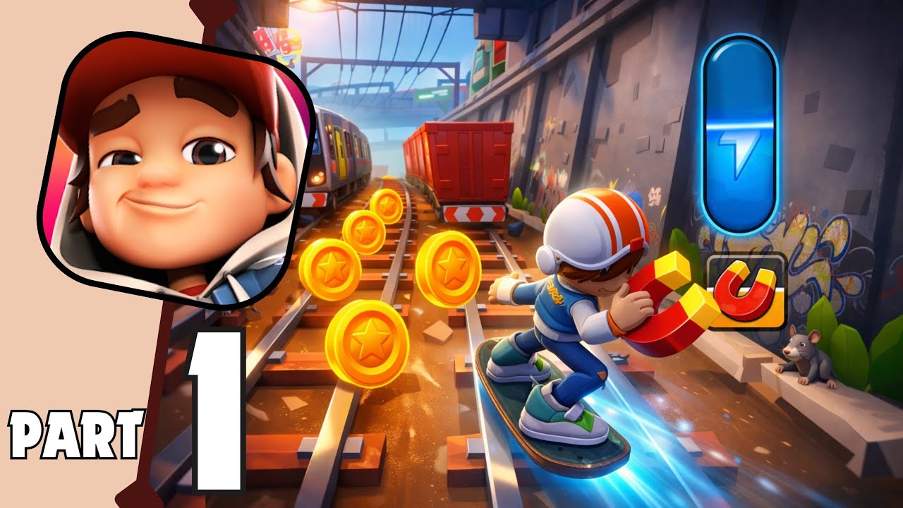 Subway Surfers  City - Tutorial| Gameplay Walkthrough Part 1