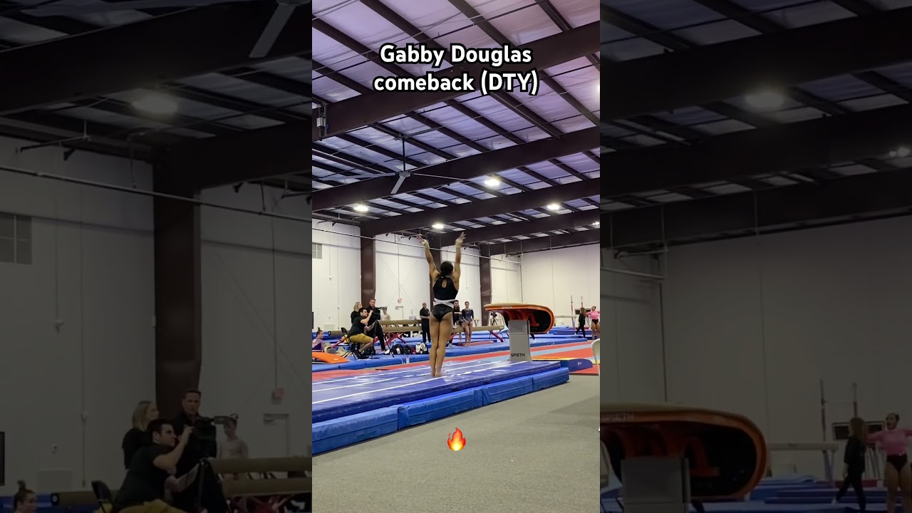 GABBY DOUGLAS DTY VAULT 2024 #explore #gym #olympics #gymnastics