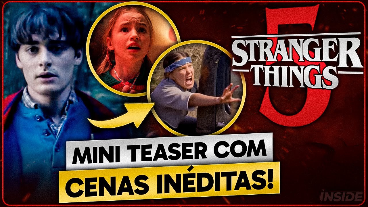 SAÍRAM CENAS NOVAS de Stranger Things 5!!! | Eleven TREINANDO, Holly em PERIGO e mais! (REACT)