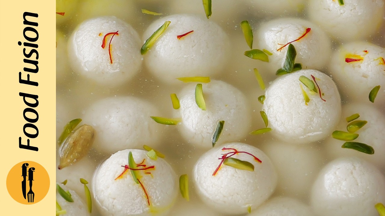 Mini Rasgullay Recipe by Food Fusion
