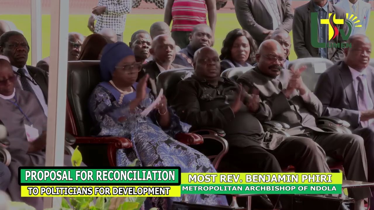 Most Rev. Benjamin Phiri proposes Reconciliation between ruling party and opposition in Zambia