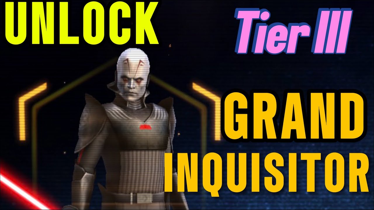 Grand Inquisitor Journey – Tier 3 Play Through | Beating Kanan Jarrus | SWGOH
