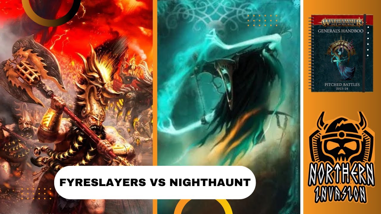 Fyreslayers Vs Nighthaunt (2000pts): Age of Sigmar Battle Report