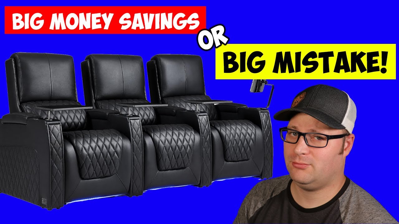 Buying Theater Seats off Amazon - Big Savings or Big MISTAKE?