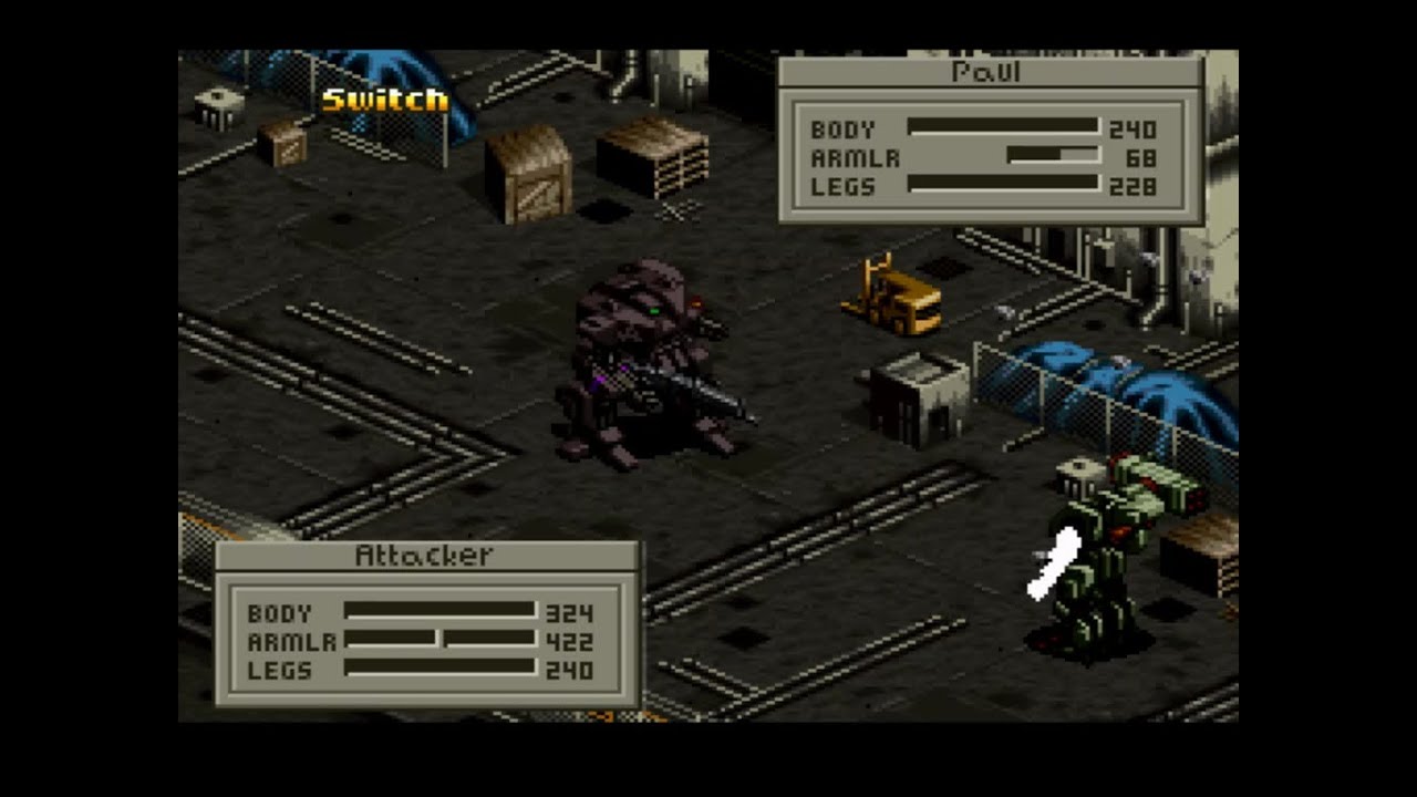 Front Mission 1 MOD: Dock of no.16 (28th mission)