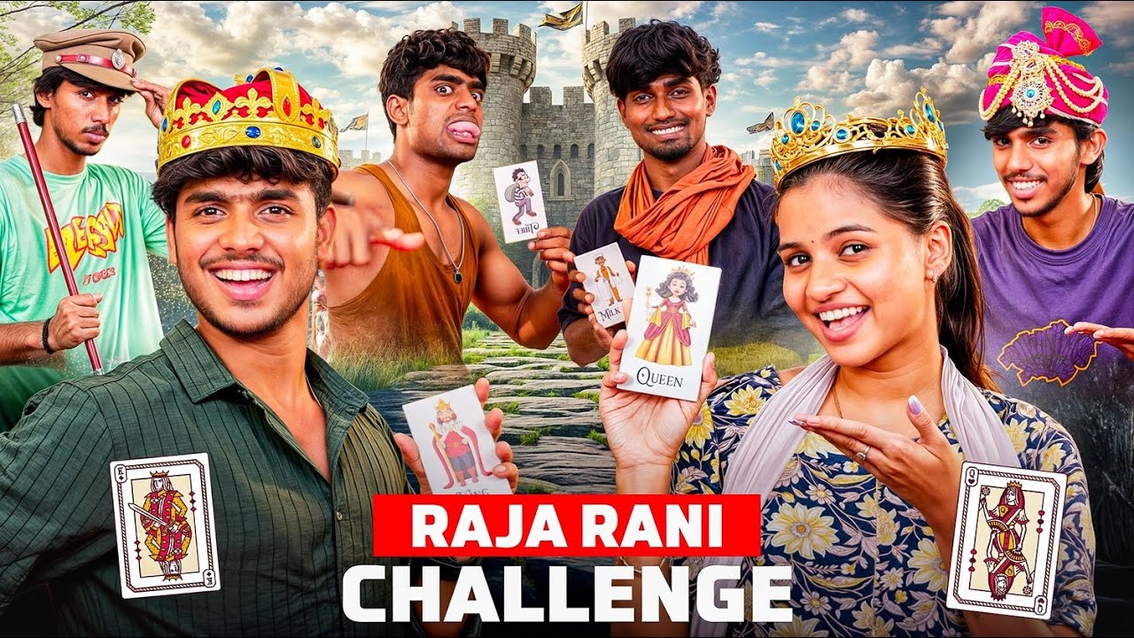 The Most Unexpected Twist in Raja Rani Challenge! 😳👑 #nrfm #challenge #comedy
