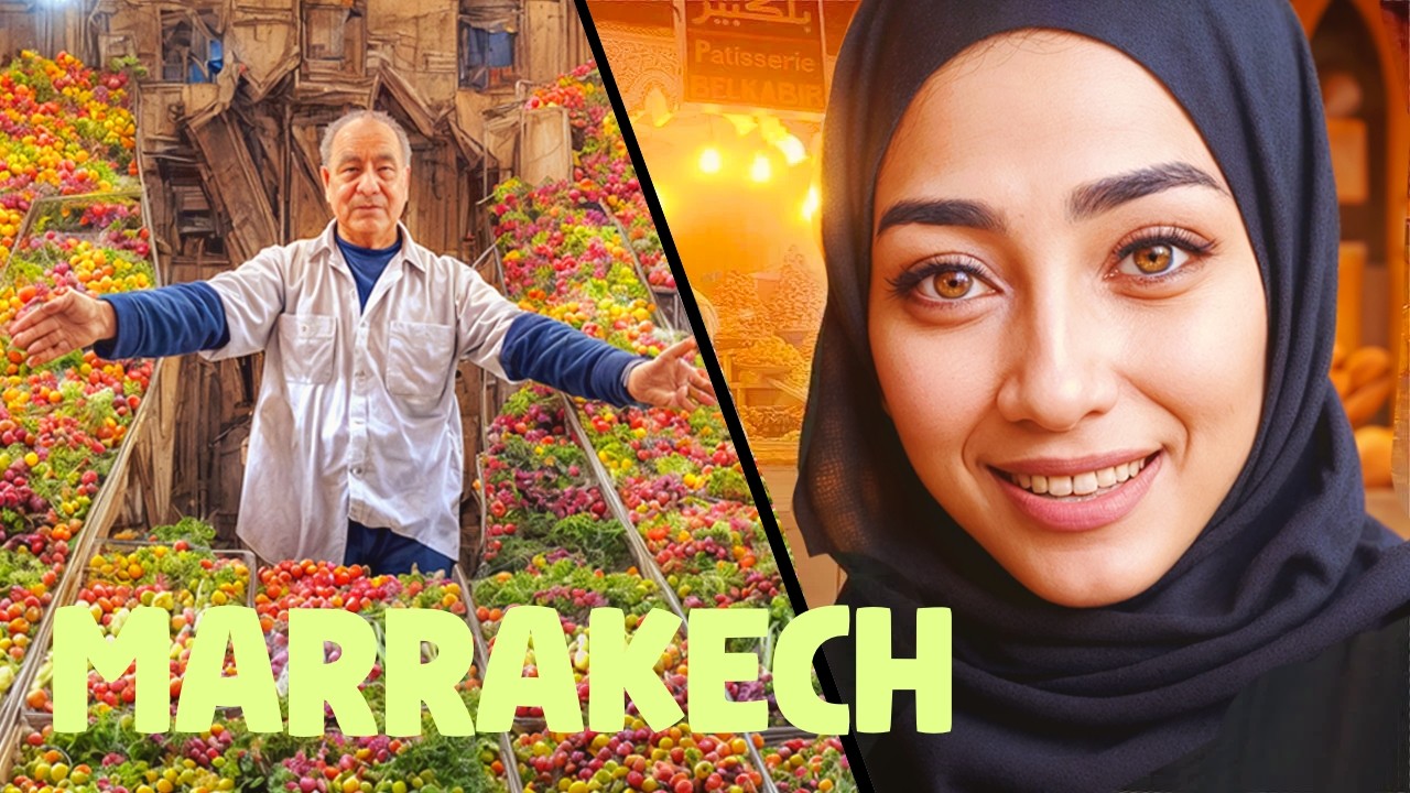 Walking Tour of Marrakech Old Medina Souk — Morocco 4K 🇲🇦