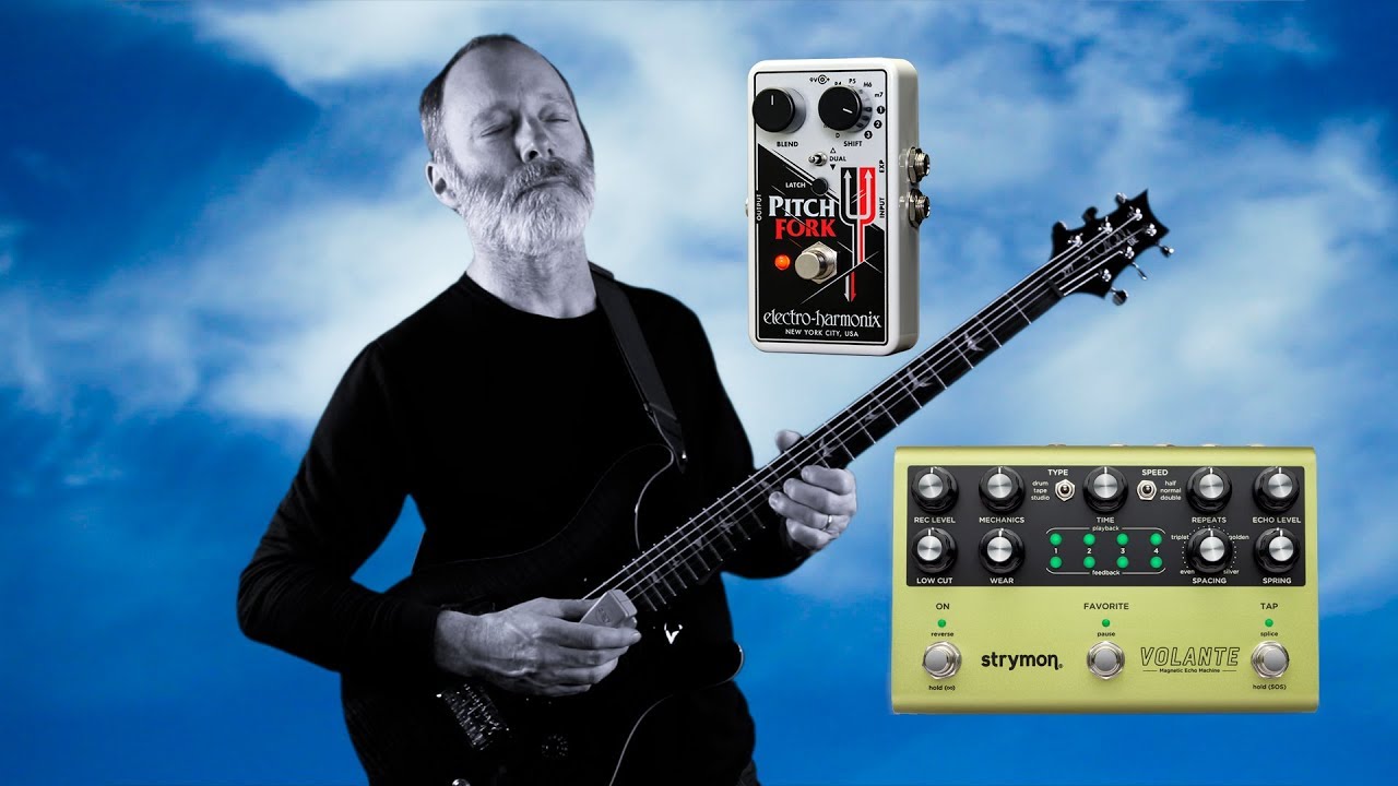 Ambient Guitar Meditation: EBow, Drones and Pitch Shifting