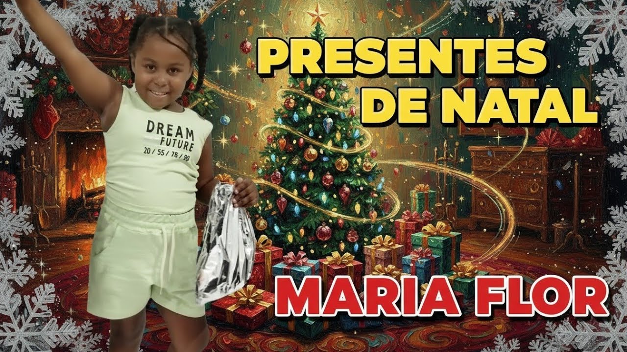 MUITOS PRESENTES DE NATAL PARA MARIA FLOR ... MELHOR NATAL ! #natal #kitnet #recomeços 