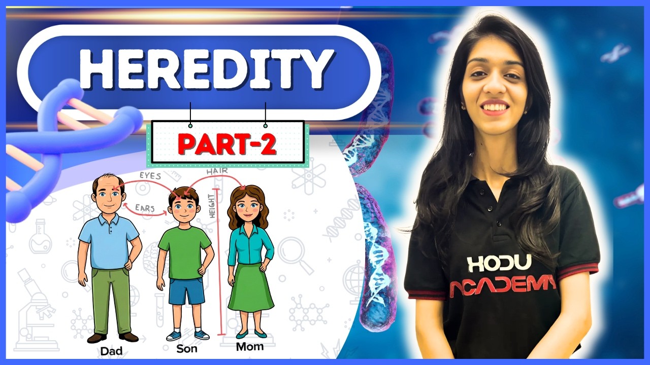 Heredity Part 2 | Class 10 Science Chapter 8 | Monohybrid Cross (F1, F2) | CBSE NCERT 2026