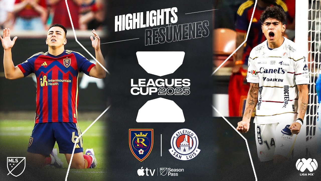 Real Salt Lake vs. Atlético de San Luis | Leagues Cup | Full Match Highlights