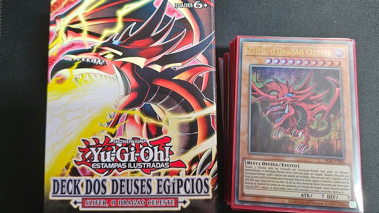 [UNBOXING] Deck Estrutural - Slifer, O Dragão Celeste