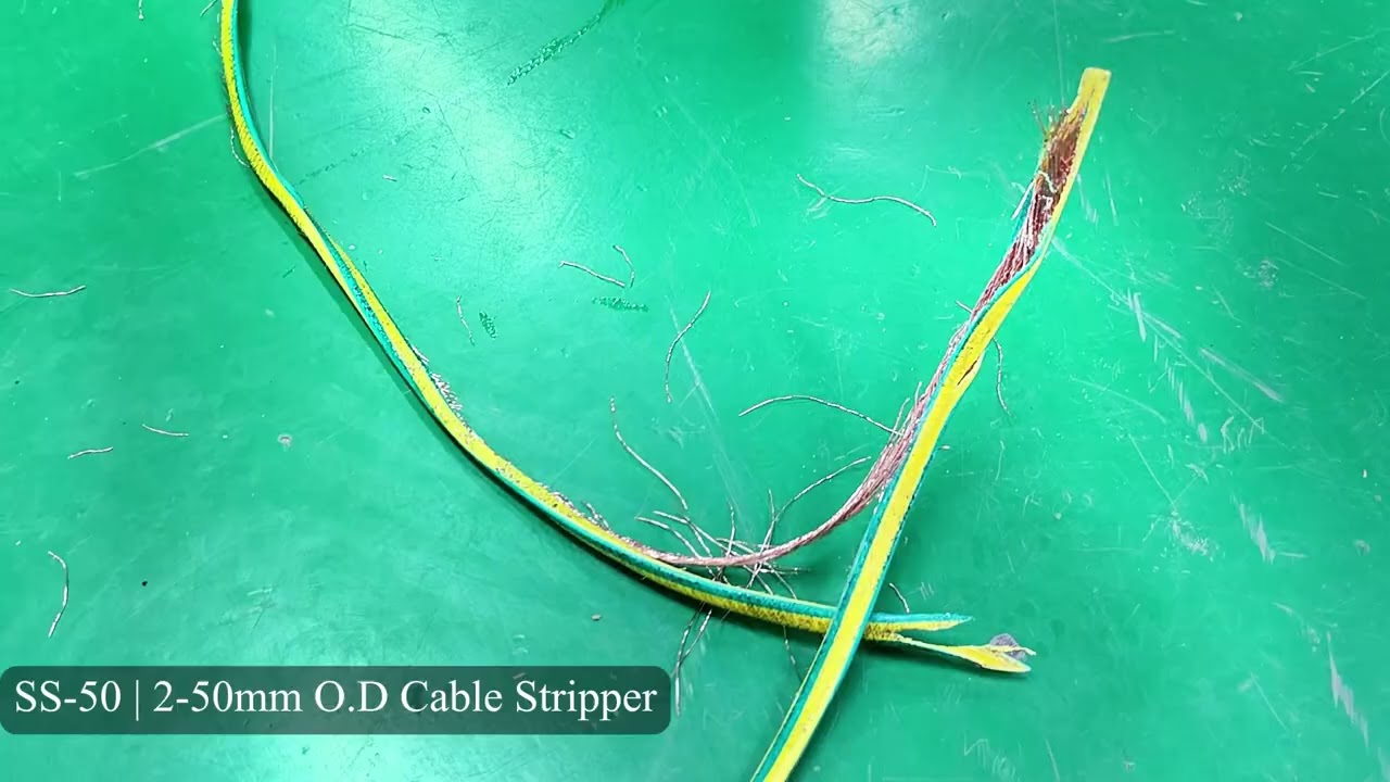 Spelafili elettrici da 2-50 mm di diametro esterno | Macchina per il riciclaggio di fili di rame