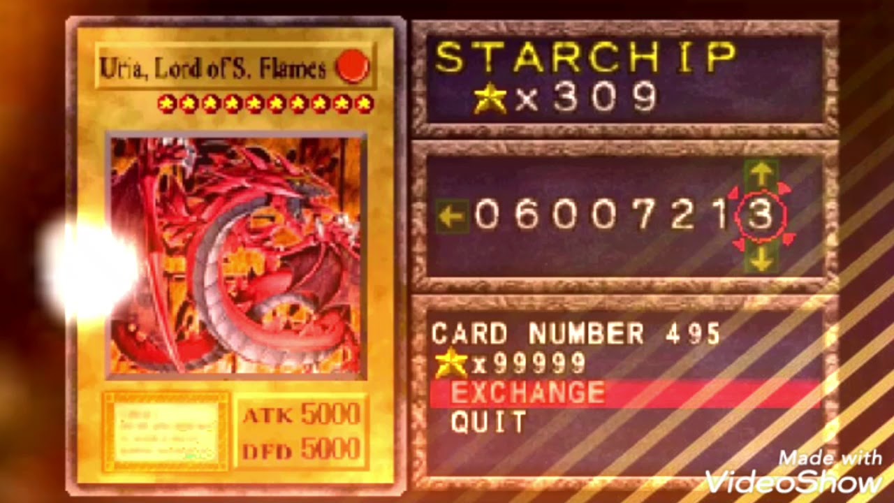 Yu-Gi-Oh! Forbidden memories 2 passwords 481 a 504