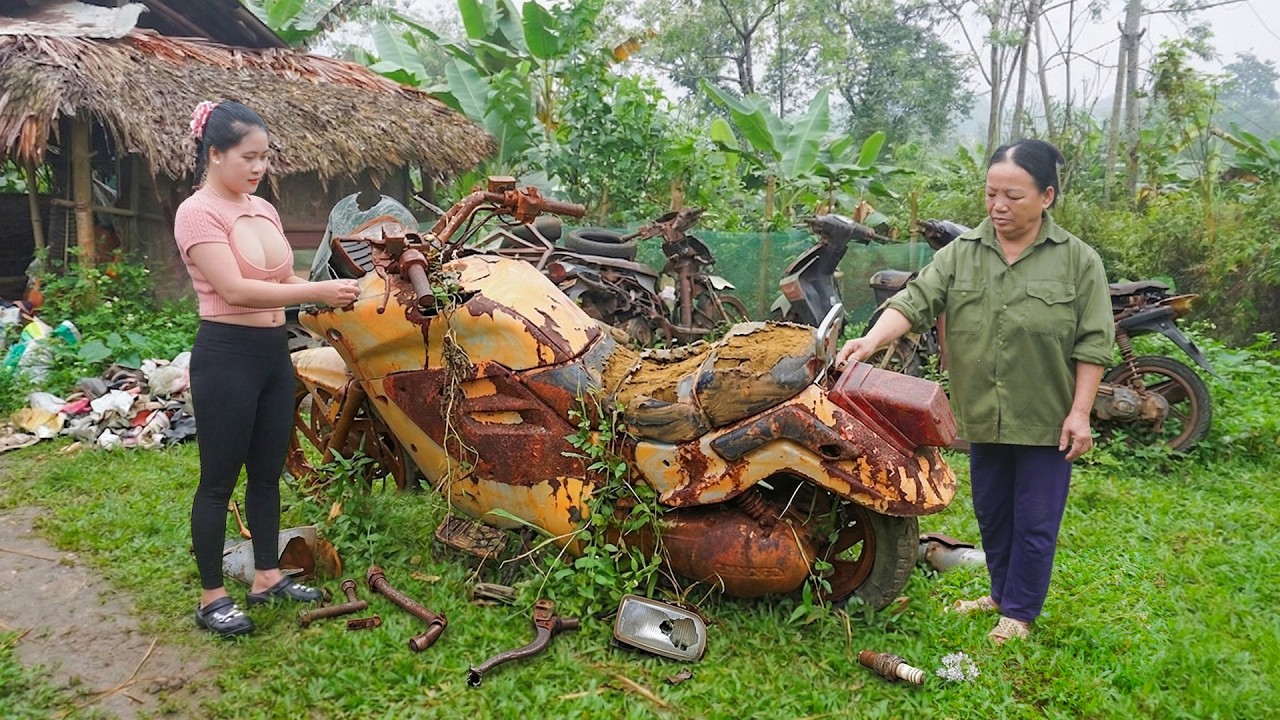 100% Perfect Restoration of a 30-Year Abandoned FC MOTO 250 &ndash; Full Restoration