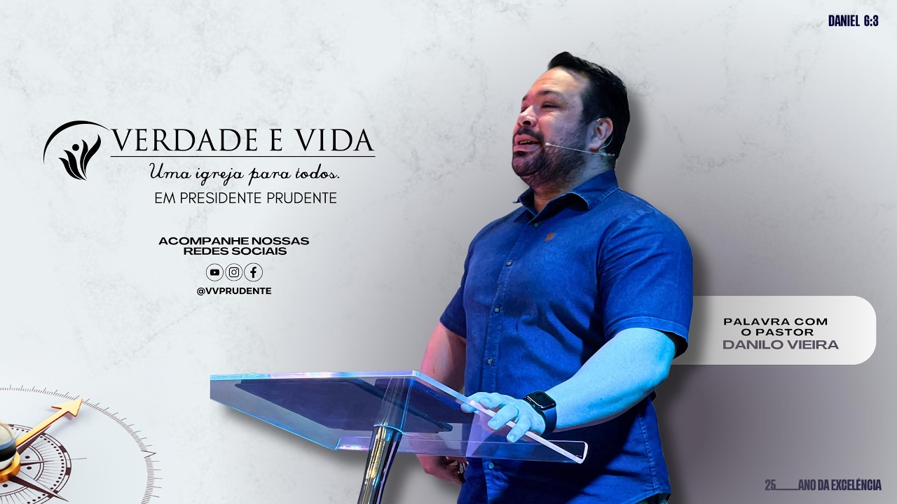 01 de Março de 2026 // Pr. Danilo Vieira - Fendam-se os céus.