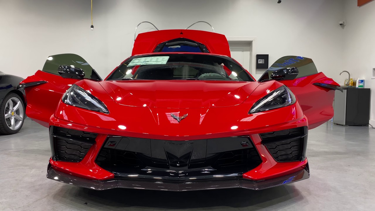2020 Corvette C8 Window Tinting | Orlando Florida Ceramic Window Tint