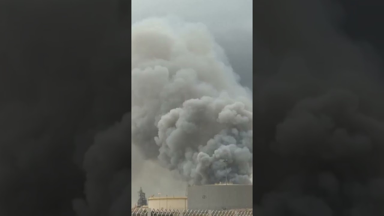 BREAKING: Iran Hits US Navy Fuel Source BAPCO Refinery in Bahrain With Drones | DRM News | AH1C