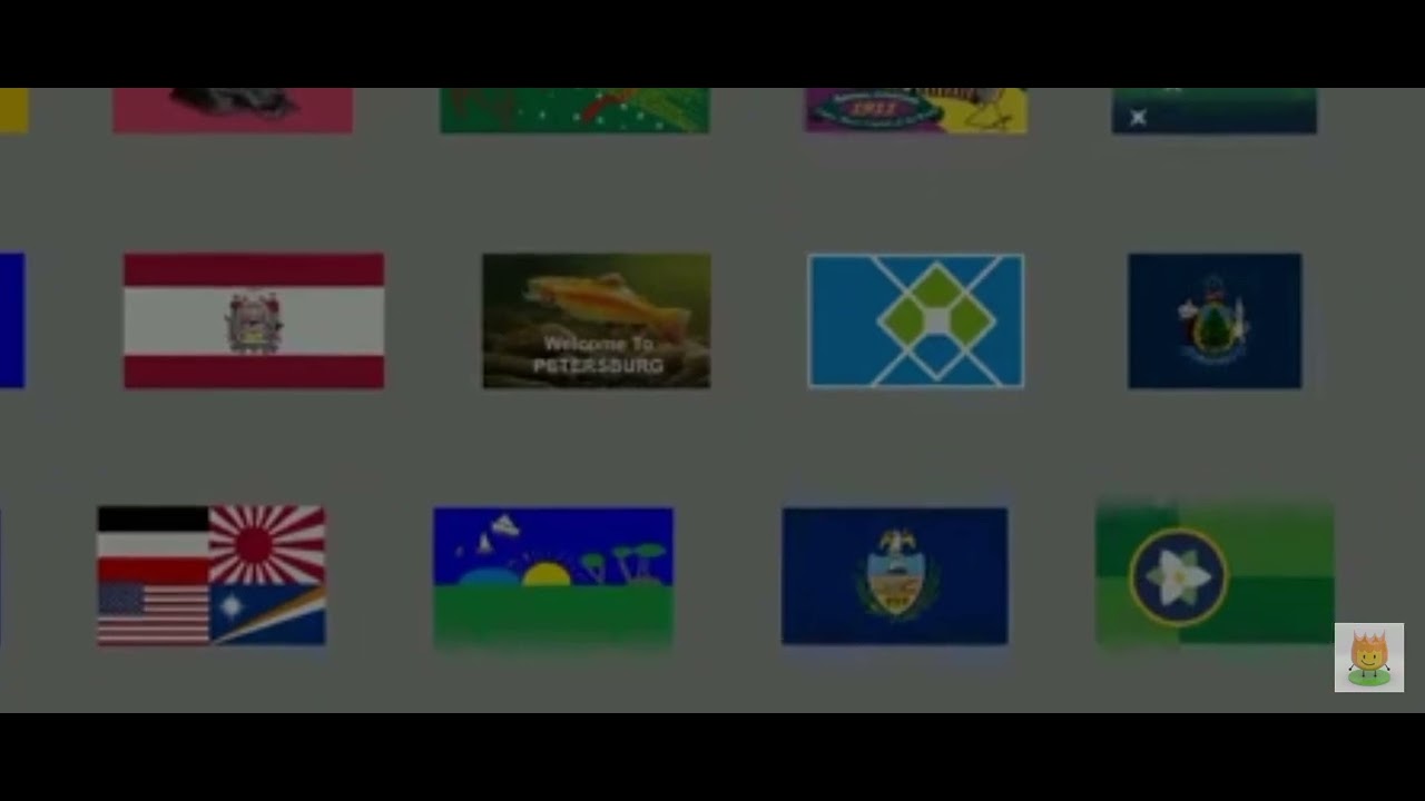 Não sei porque que tem um monte de bandeira bonita?