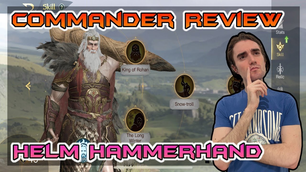 NEW COMMANDER - HELM REVIEW - LOTR: RISE TO WAR