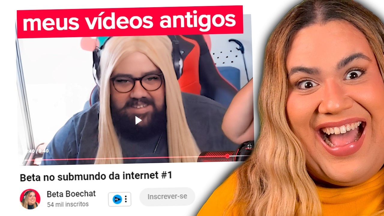 Assistindo aos MEUS V&Iacute;DEOS ANTIGOS 😳