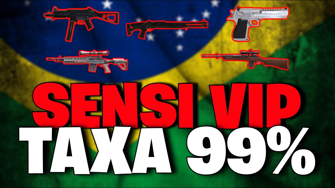 SENSIBILIDADE  VIP GRÁTIS! SUA TAXA DE CAPA 99% VAI SUBIR CAPA FÁCIL! NO FREE FIRE NOVA ATUALIZAÇÃO!