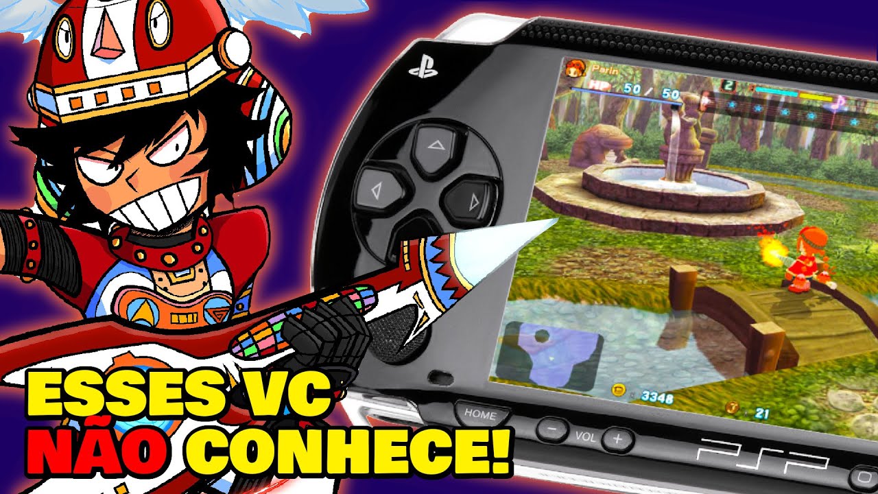 7 Jogos BONS e DESCONHECIDOS do PSP! | Joias Ocultas