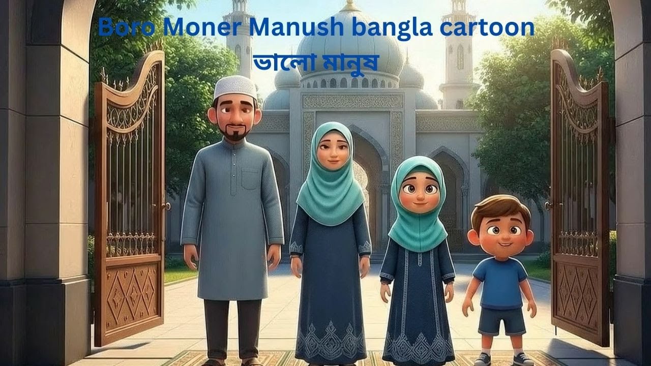 Boro Moner Manush bangla cartoon | ভালো মানুষ | | BANGLA GOLPO |