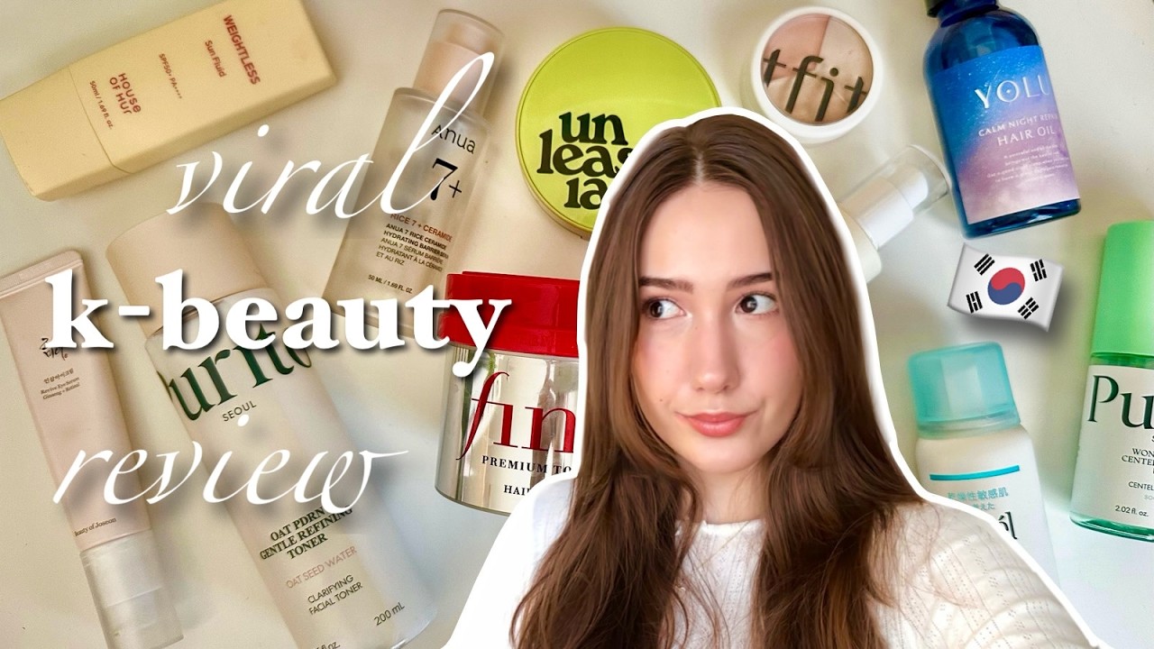 VĒRTĒJU POPULĀRUS K-BEAUTY PRODUKTUS 🧴🫧  unleashia, purito, beauty of joseon u.c.