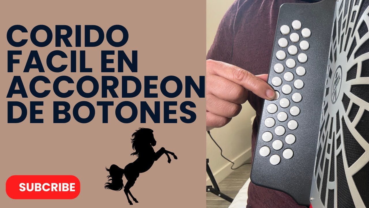 Corrido Facil Para Principiantes Acordeon De Sol o Fa Los Dos Amigos