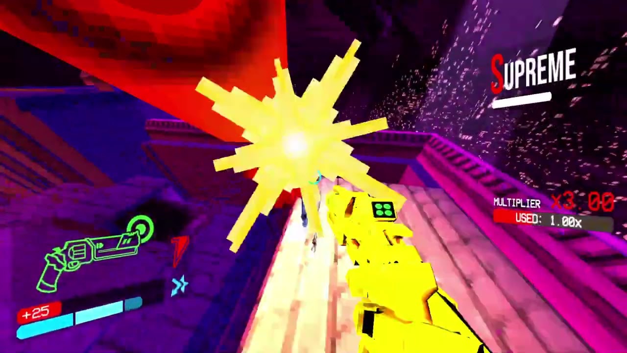 Beating Ultrakill 2-1 to 2-4 (on brutal)